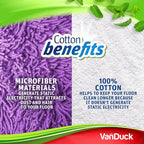 VanDuck Reusable 100% Cotton Mop Pads Compatible - Image 9
