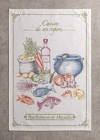 Maison d' Hermine Kitchen Towels Set of 3 100% Cotton 27.50" x 20" Reusable - Image 3