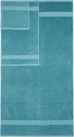 Amazon Basics Fade-Resistant Soft & Absorbent Bath, Hand and Washcloth Towel Set - Image 5