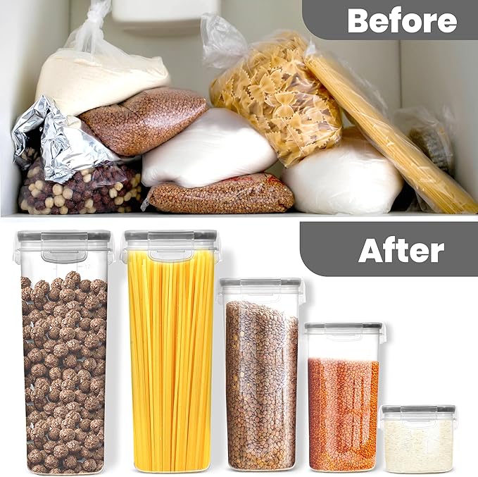 KICHLY Airtight Food Storage Containers Set - Image 5