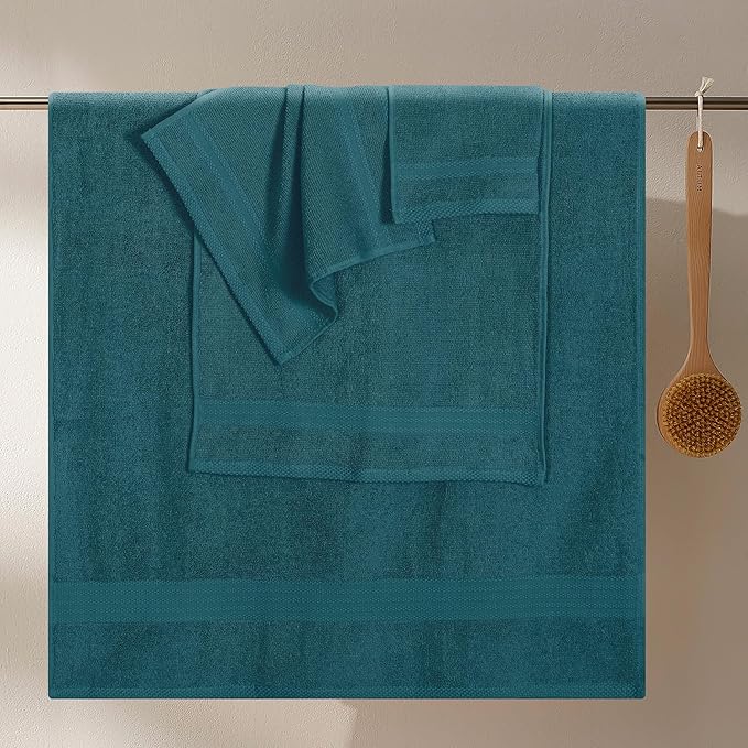 GLAMBURG Ultra Soft 8-Piece Towel Set - Image 3