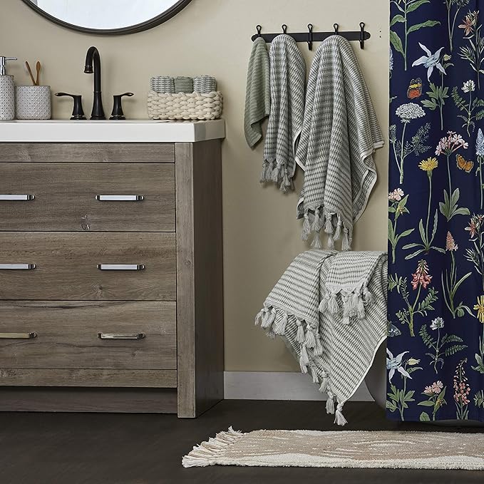 SKL Home Longborough 100% Turkish Cotton Premium 2-Piece Hand Towel Set - Image 6