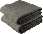 GILDEN TREE Waffle Bath Sheet Large Bath Towels Quick Dry Thin Body Towels by GildenTree