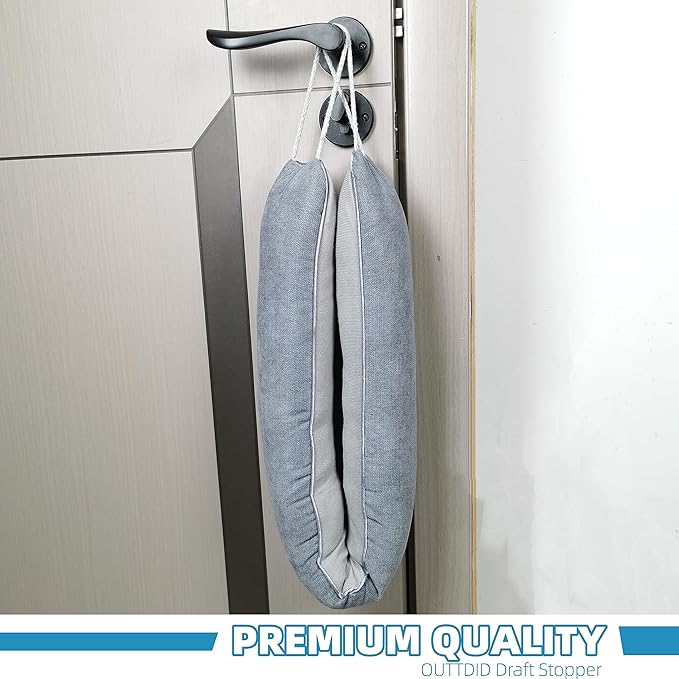 Door Draft Stopper 36 Inches Length x 4 Inches Width, Weighted Under Door Noise - Image 7