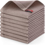 Homaxy 100% Cotton Waffle Weave Dish Cloths by Homaxy