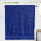 Elegant Comfort Three Line Popcorn Extra Large Luxury Bath Towel - Image 5