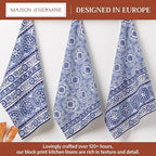 Maison d' Hermine Kitchen Towels Set of 3 100% Cotton 27.50" x 20" Reusable - Image 2