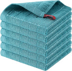 Homaxy 100% Cotton Terry Kitchen Dish Cloths, Ultra Soft and Absorbent Dish by Homaxy