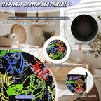 Funny Game Machine Laundry Basket Oxford Cloth Colorful Game Laundry Hamper - Image 6