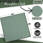 WESERWEF Design Microfiber Glasses Cleaning Cloth – Premium Cleaning Cloth - Image 2
