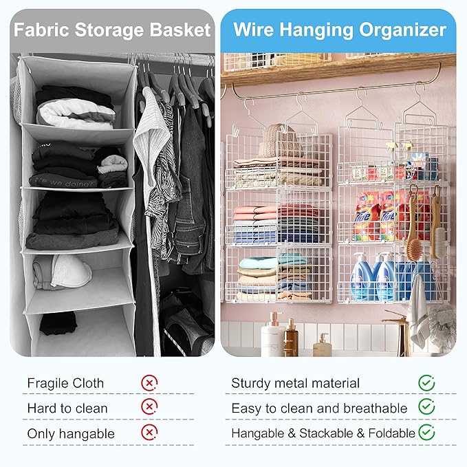 Sonyabecca 3-Tier Hanging Closet Organizer - Image 8