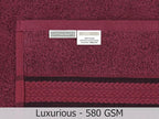 Cotton Craft Ultra Soft 4 Pack Oversized Extra Large Bath Towels 30x54 Burgundy - Image 7