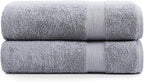 LANE LINEN 100% Long Staple Cotton Bath Sheets Set of 2 by LaneLinen