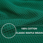 Homaxy 100% Cotton Waffle Weave Kitchen Dish Cloths, Ultra Soft Absorbent Quick - Image 2