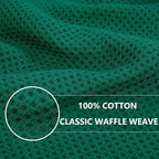 Homaxy 100% Cotton Waffle Weave Kitchen Dish Towels, Ultra Soft Absorbent Quick - Image 2