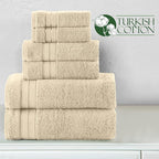 Elegant Comfort Luxury 6-Piece Towel Set, Premium Soft 100% Turkish Cotton - Image 5