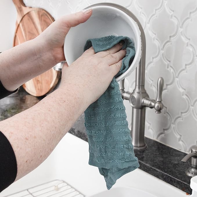 Ritz Royale Collection 100% Combed Terry Cotton, Highly Absorbent, Kitchen Dish - Image 4