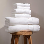 100% Organic Cotton Bath Towel Set | Bathroom Luxury Towel Set of 6 | GOTS by Fabdreams