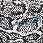 Grey White Snake Texture Laundry Hamper Snake Colorful Laundry Basket - Image 5