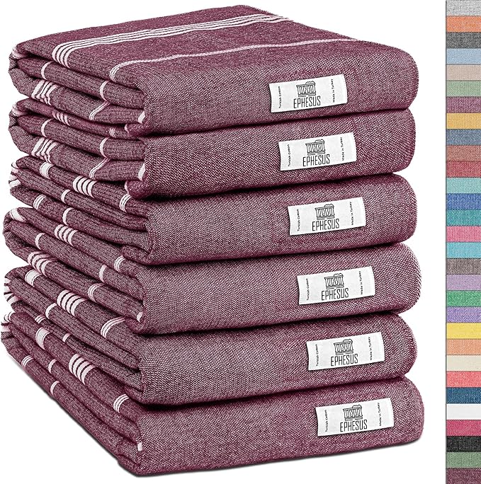 Turkish Hand Towels by EPHESUSTOWELS
