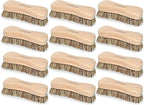 All-Natural Wooden Scrub Brush | Wooden Handle | Palmyra Bristle Brush by Naturolic