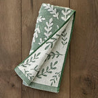 SKL Home Leaf Sprig 100% Cotton Jacquard 2pc Hand Towel Set, Reversible & - Image 2