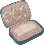 NISHEL Travel Cord Organizer Case, Double Layers Tech Electronic Bag, Essentials - Image 5