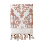 SKL Home Mirage Fringe 100% Turkish Cotton Bath Towel by SKLHomebySaturdayKnightLtd