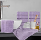 White Classic Luxury Cotton Washcloths 13x13 Inch - Image 6