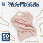 Zober Velvet Hangers 50 Pack - Image 9