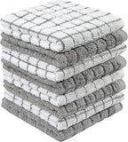 Bumble Dish Cloths | 12" x 12" | 100% Cotton Kitchen Towels | 405 GSM | Soft by BumbleTowels