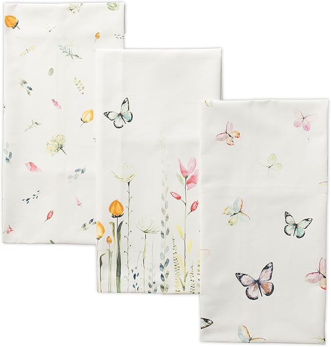 Maison d' Hermine Kitchen Towels Set of 3 100% Cotton 27.50" x 20" Reusable by MaisondHermine