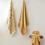 Modern Threads Trefoil Filigree 6-Piece 100% Cotton Towel Set – Reversible Yarn - Image 2