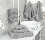 American Soft Linen Luxury 6 Piece Towel Set, 2 Bath Towels 2 Hand Towel 2 - Image 2