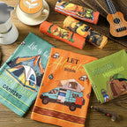 Boyiee Set of 6 Camping Kitchen Towels Absorbent Dishcloths Bonfire Tent Car - Image 7