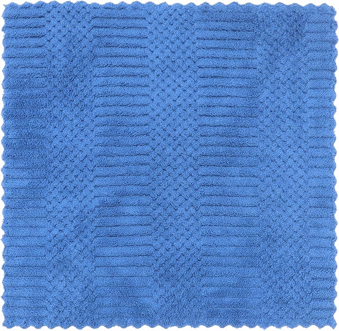 Microfiber Cleaning Cloth Lint Free Cleaning Rags, 10 Pack Fast Drying Dish Rags - Image 6