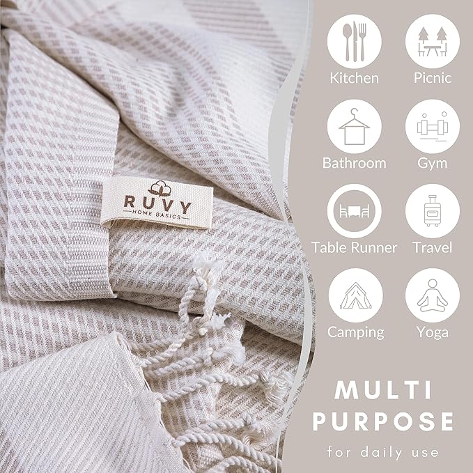 Ruvy Home Basics Turkish Hand Towels - Image 4
