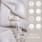 Ruvy Home Basics Turkish Hand Towels - Image 4