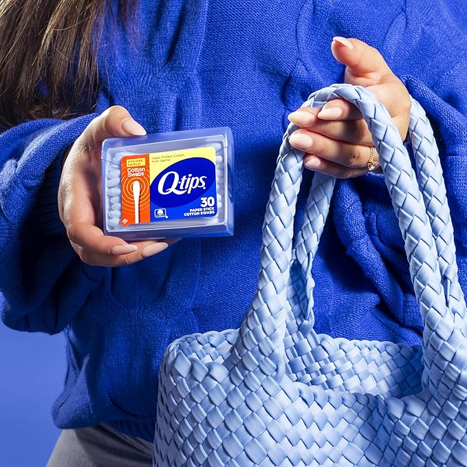 Q-Tips Cotton Swabs, Hygiene Shield Travel Size Toiletries, - Image 6