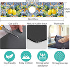 Kitchen Sink Splash Guard Faucet Mat Super Absorbent Fast Drying Mat Sink - Image 4
