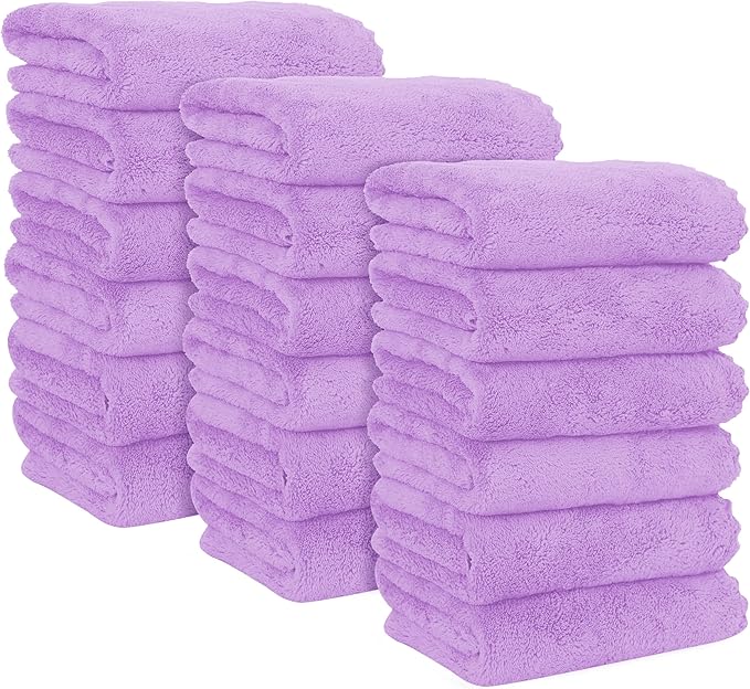 MOONQUEEN 18 Pack Premium Hand Towels by MOONQUEEN