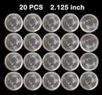 20Pcs Small Drain Mesh Basket, 2.125'' Bathroom Sink Drain Strainer Screen Mesh - Image 6