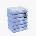 LANE LINEN Blue Wash Cloths by LaneLinen
