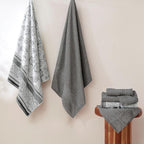 Modern Threads Ophelia 6-Piece 100% Cotton Towel Set – Reversible Yarn Dyed - Image 2