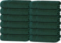 Tens Towels Pack of 12 Washcloths, 12 x 12 Inches, Lighter Weight, Quick to Dry by TensTowels