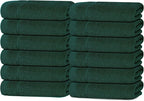 Tens Towels Pack of 12 Washcloths, 12 x 12 Inches, Lighter Weight, Quick to Dry by TensTowels