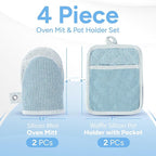 Casa Platino BBQ Gloves & Potholders Set, Pot Holder - Image 2
