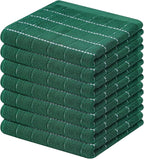 Mordimy 100% Cotton Terry Cloth Dish Cloths, Soft and Absorbent Checkered Dish by Mordimy