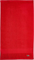Lacoste Heritage 100% Supima Cotton Hand Towel, Formula One, Premium Super Soft by LACOSTE