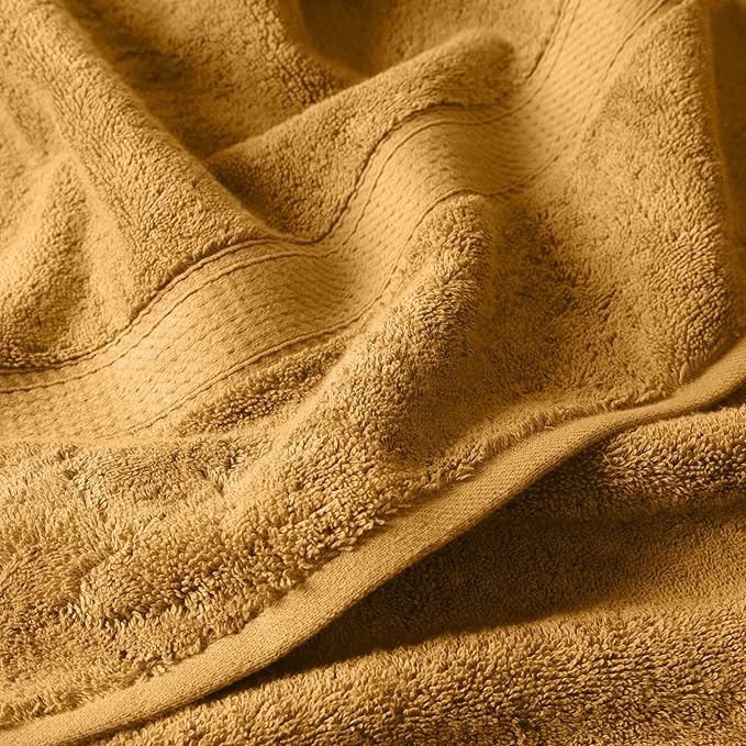 Superior Egyptian Cotton Pile 6-Piece Towel Set, Includes 2 Bath, 2 Hand - Image 4